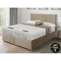 ASC Contour Memory 5ft King Size Electric Adjustable Bed 2 x 2ft6