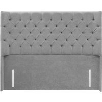 ASC Alexis Grand Lux 6ft Super King Size Fabric Floor Standing Headboard